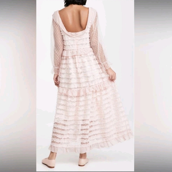 Sister Jane Small Talk Ruffle Midi Dress - Picture 4 of 16